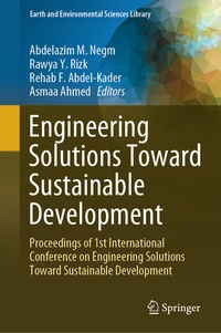 Enlarge image Cover: Engineering Solutions Toward Sustainable Development - Springer