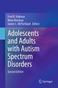 Cover: Adolescents and Adults with Autism Spectrum Disorders - Springer