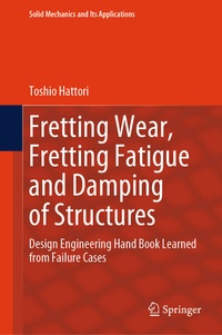 Abbildung von: Fretting Wear, Fretting Fatigue and Damping of Structures - Springer