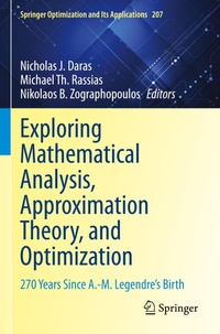 Abbildung von: Exploring Mathematical Analysis, Approximation Theory, and Optimization - Springer