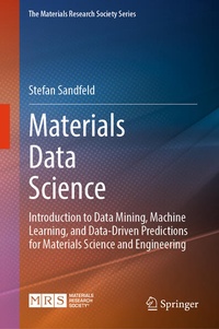 Enlarge image Cover: Materials Data Science - Springer
