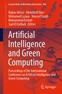 Cover: Artificial Intelligence and Green Computing - Springer