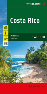 Abbildung von: Costa Rica, Straßenkarte, 1:400.000, freytag & berndt - Freytag-Berndt und ARTARIA