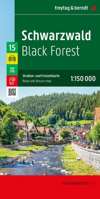 Abbildung von: Schwarzwald, Straßen- und Freizeitkarte 1:150.000, freytag & berndt - Freytag-Berndt und ARTARIA