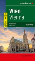 Cover: Wien, Taschenatlas 1:20.000, freytag & berndt - KOMPASS freytag und berndt