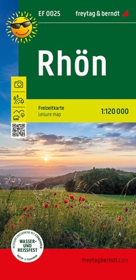 Abbildung von: Rhön, Freizeitkarte 1:120.000, freytag & berndt - Freytag-Berndt und ARTARIA