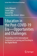 Cover: Education in the Post-COVID-19 Era-Opportunities and Challenges - Springer