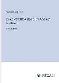 Enlarge image Cover: Janice Meredith - Megali Verlag
