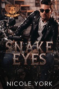 Cover: Snake Eyes (The Devil's Luck MC, #4) - Star Key Press