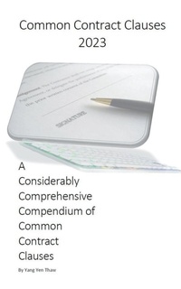 Abbildung von: Common Contract Clauses 2023 - Yang Yen Thaw