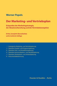 Abbildung von: Der Marketing- und Vertriebsplan. - Duncker & Humblot