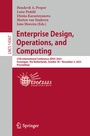 Cover: Enterprise Design, Operations, and Computing - Springer