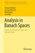 Cover: Analysis in Banach Spaces - Springer