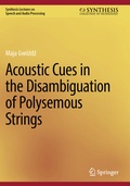 Cover: Acoustic Cues in the Disambiguation of Polysemous Strings - Springer