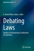 Cover: Debating Laws - Springer