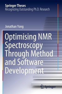 Abbildung von: Optimising NMR Spectroscopy Through Method and Software Development - Springer