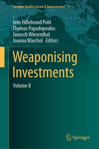 Enlarge image Cover: Weaponising Investments - Springer