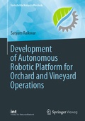 Cover: Development of Autonomous Robotic Platform for Orchard and Vineyard Operations - Springer Vieweg
