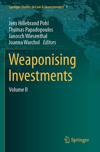 Enlarge image Cover: Weaponising Investments - Springer