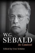 Cover: W. G. Sebald in Context - Cambridge University Press