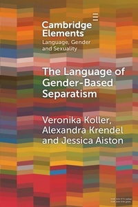 Enlarge image Cover: Language of Gender-Based Separatism - Cambridge University Press