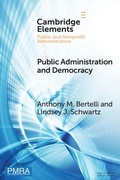 Cover: Public Administration and Democracy - Cambridge University Press