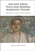 Cover: Ancient Greek Texts and Modern Narrative Theory - Cambridge University Press