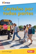 Cover: Carteles por todas partes - Teacher Created Materials, Inc