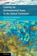 Cover: Liability for Environmental Harm to the Global Commons - Cambridge University Press