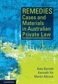 Abbildung von: Remedies Cases and Materials in Australian Private Law - Cambridge University Press