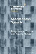 Cover: Spontaneous Speech - Cambridge University Press