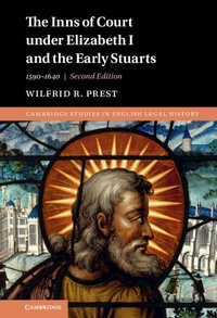 Abbildung von: Inns of Court under Elizabeth I and the Early Stuarts - Cambridge University Press