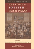 Bild: Edinburgh History of the British and Irish Press, Volume 1 - Edinburgh University Press