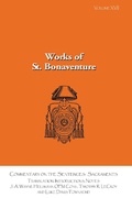 Cover: Commentary on the Sentences - Franciscan Institute Publications