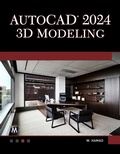 Cover: AutoCAD 2024 3D Modeling - Mercury Learning and Information