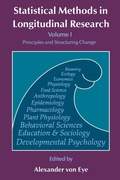 Cover: Statistical Methods in Longitudinal Research: Volume 1 - Academic Press