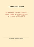 Cover: Qui peut d&eacute;finir les femmes ? - Indigo - Cote femmes