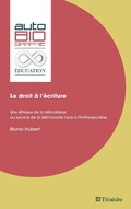 Cover: Le droit a l'ecriture - TERAEDRE