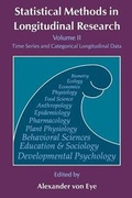 Cover: Statistical Methods in Longitudinal Research: Volume 2 - Academic Press