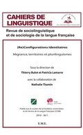 Cover: (Re)configurations identitaires - EME Editions