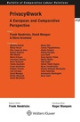 Cover: Privacy@work - Kluwer Law International