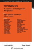 Cover: Privacy@work - Kluwer Law International