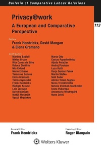 Enlarge image Cover: Privacy@work - Kluwer Law International