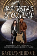 Cover: The Rock Star & The Outlaw (Time-Travel Adventure series, #1) - WordCrafter Press