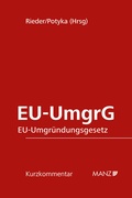 Cover: EU-Umgr&uuml;ndungsgesetz - Manz