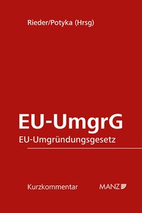 Abbildung von: EU-Umgründungsgesetz - Manz
