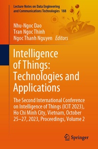 Enlarge image Cover: Intelligence of Things: Technologies and Applications - Springer