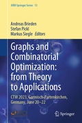 Cover: Graphs and Combinatorial Optimization: from Theory to Applications - Springer