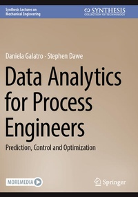 Enlarge image Cover: Data Analytics for Process Engineers - Springer