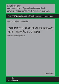 Abbildung von: Estudios sobre el anglicismo en el español actual - Peter Lang Verlag